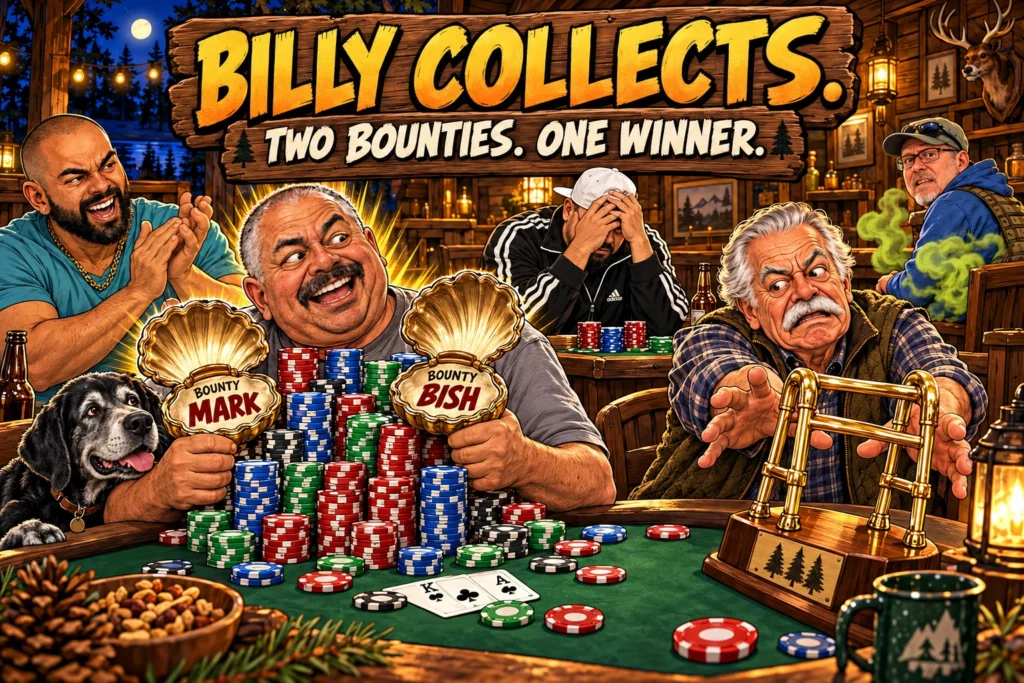 Billy Collects: Bish Gets Smashed, Mark Loses His Imaginary Walker